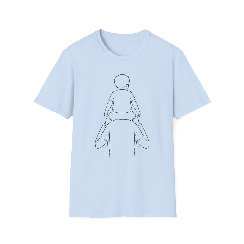 On Dad's Shoulders T-Shirt