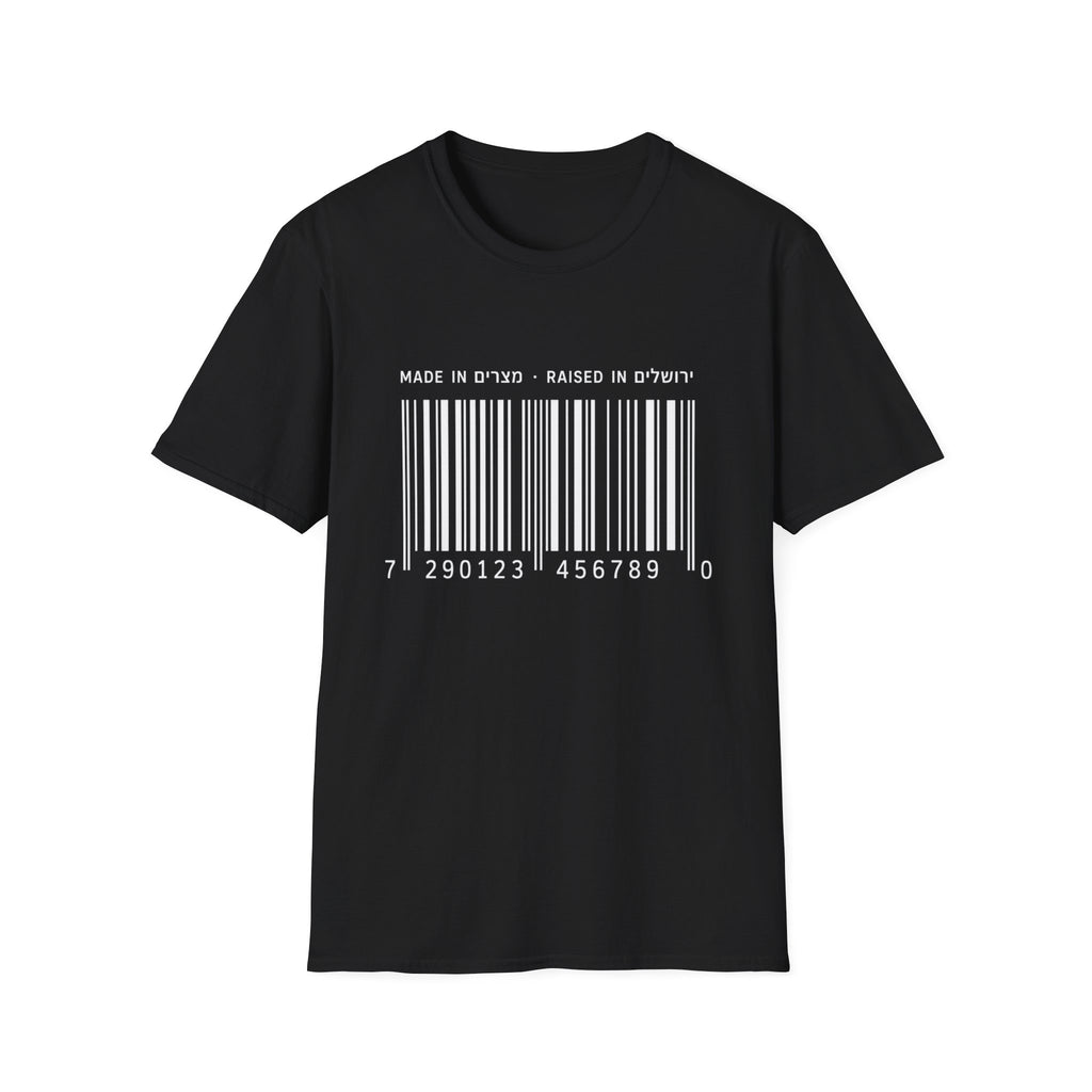 "Made In" Bar Code T-Shirt
