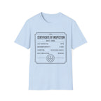 Abba Inspection Certificate T-Shirt
