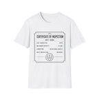 Abba Inspection Certificate T-Shirt