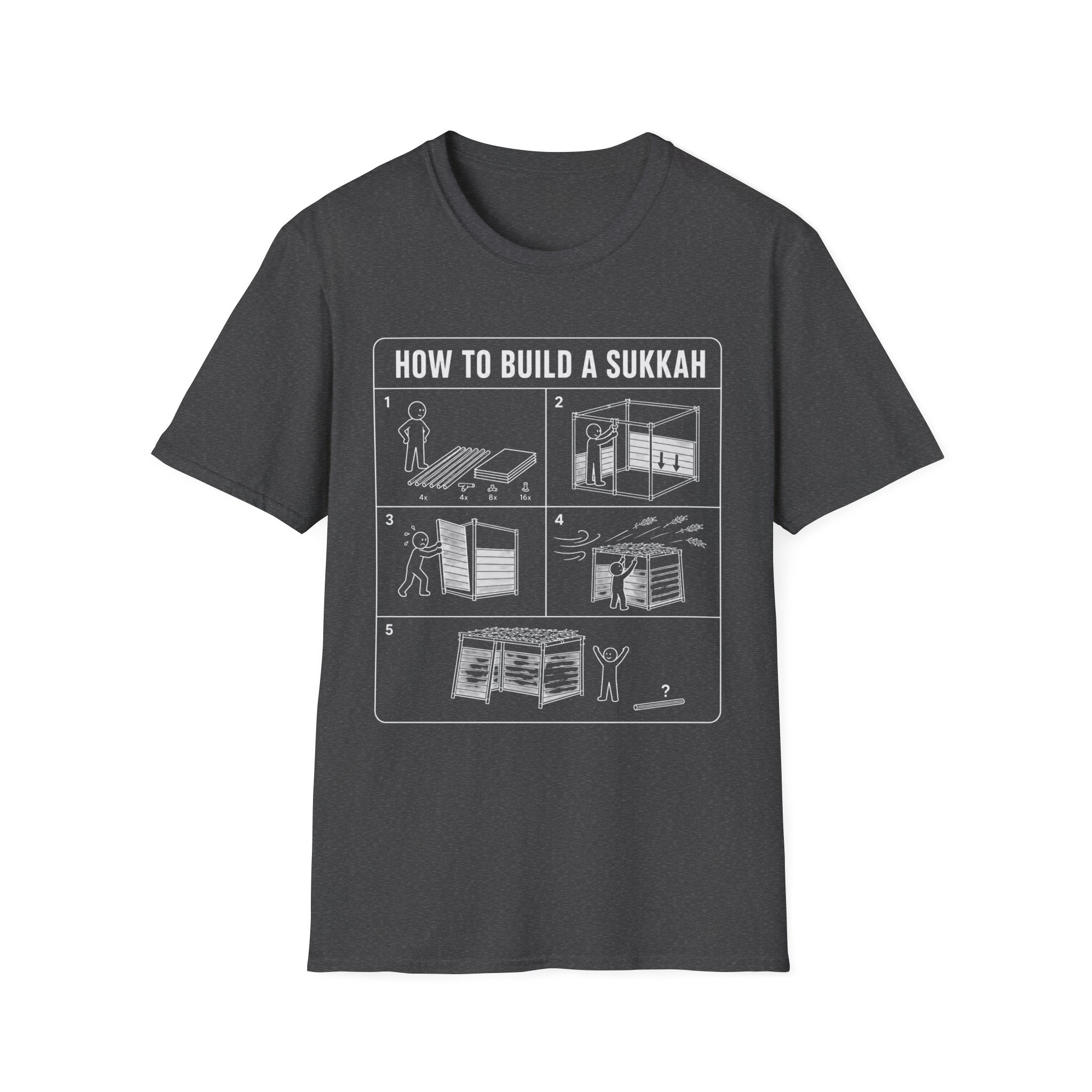 How To Build A Sukkah T-Shirt