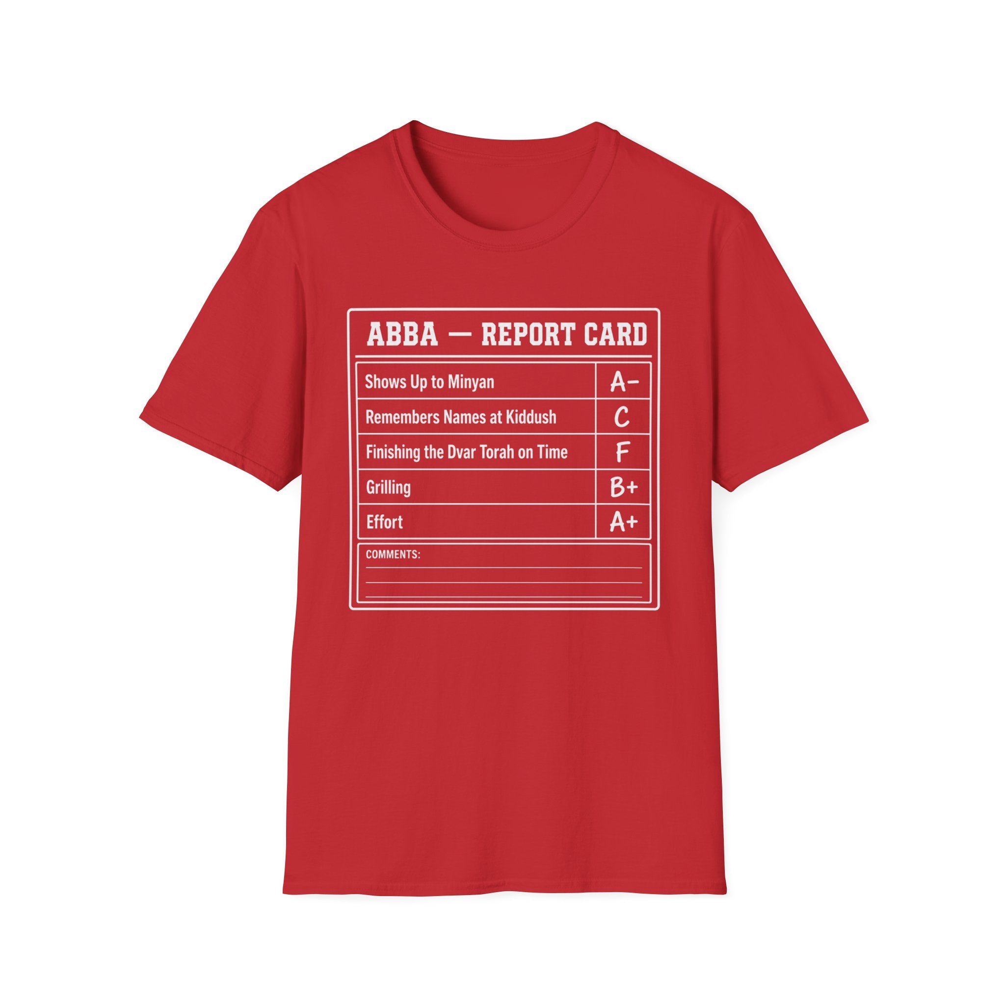 Abba Report Card T-shirt