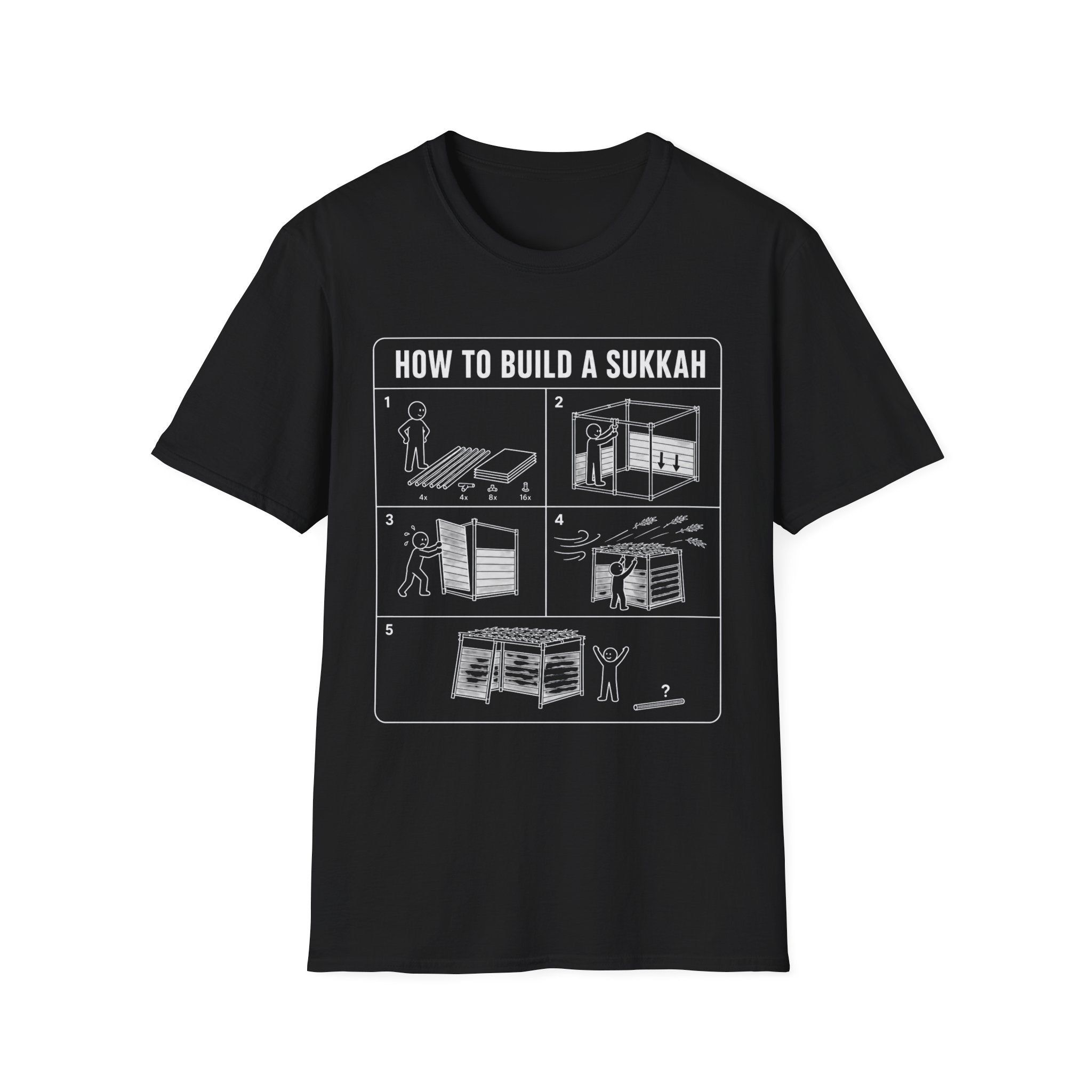 How To Build A Sukkah T-Shirt