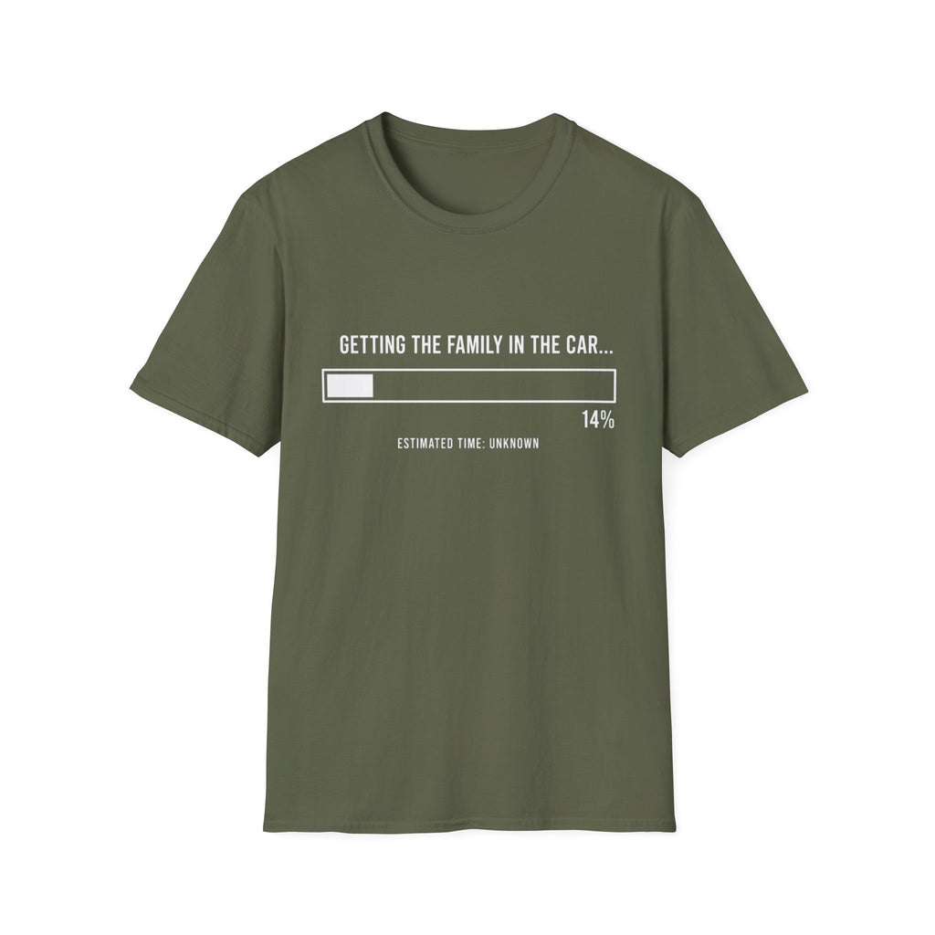 Loading Family in the Car T-Shirt