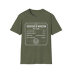 Abba Inspection Certificate T-Shirt