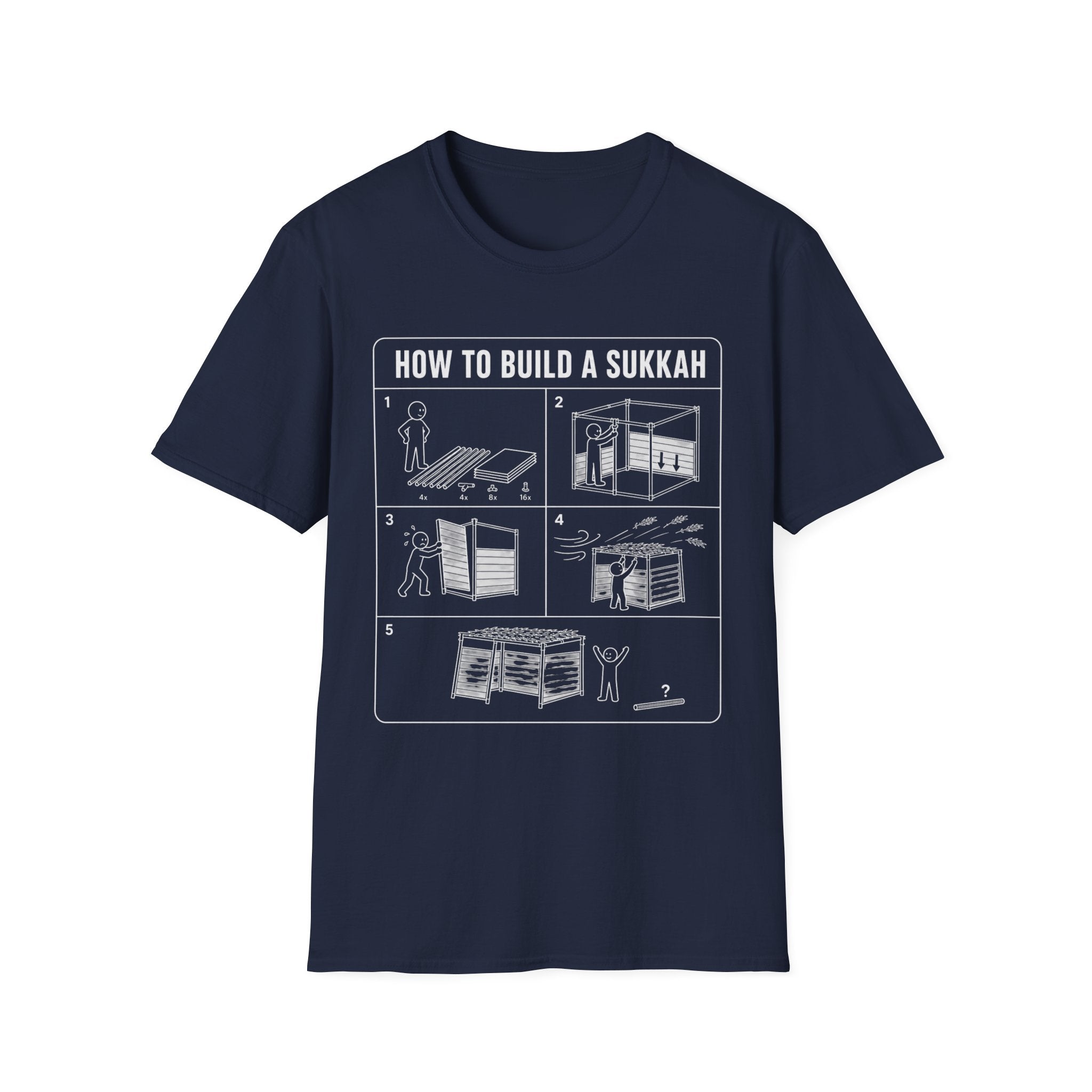 How To Build A Sukkah T-Shirt