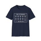 Shul Attendance Punch Card T-Shirt