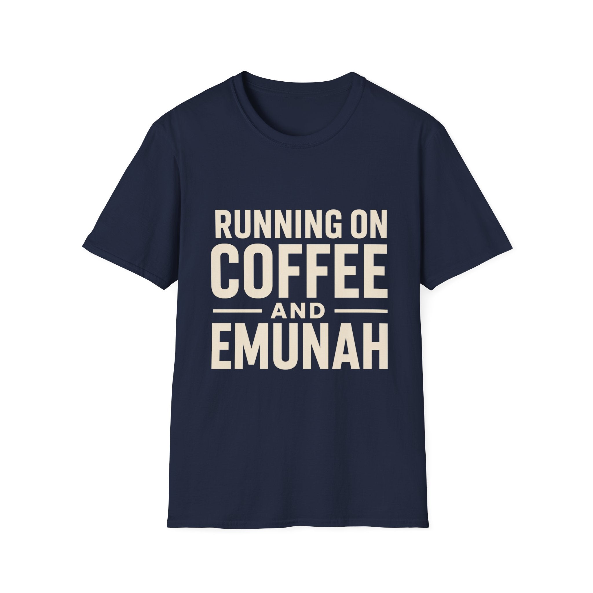 Running On Coffee And Emunah T-Shirt