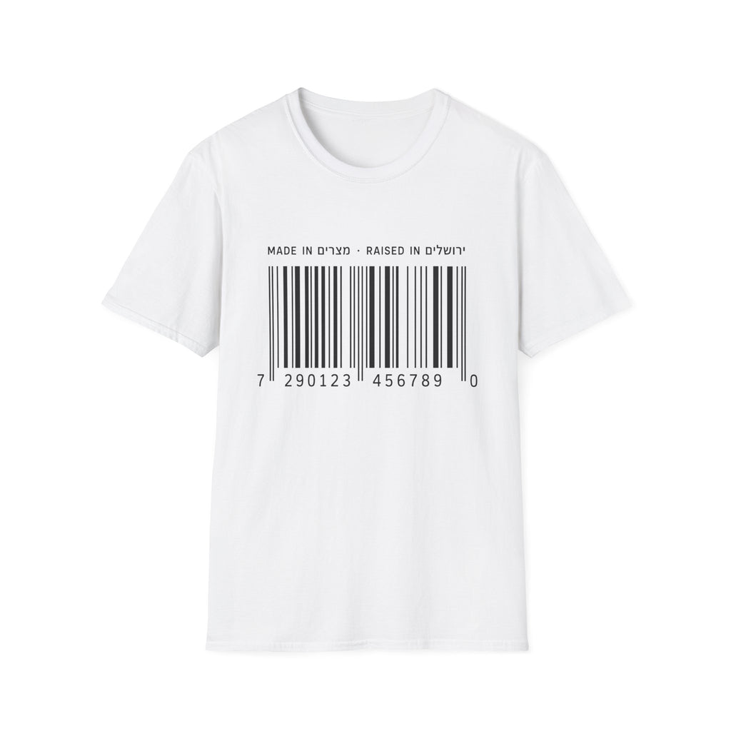 "Made In" Bar Code T-Shirt