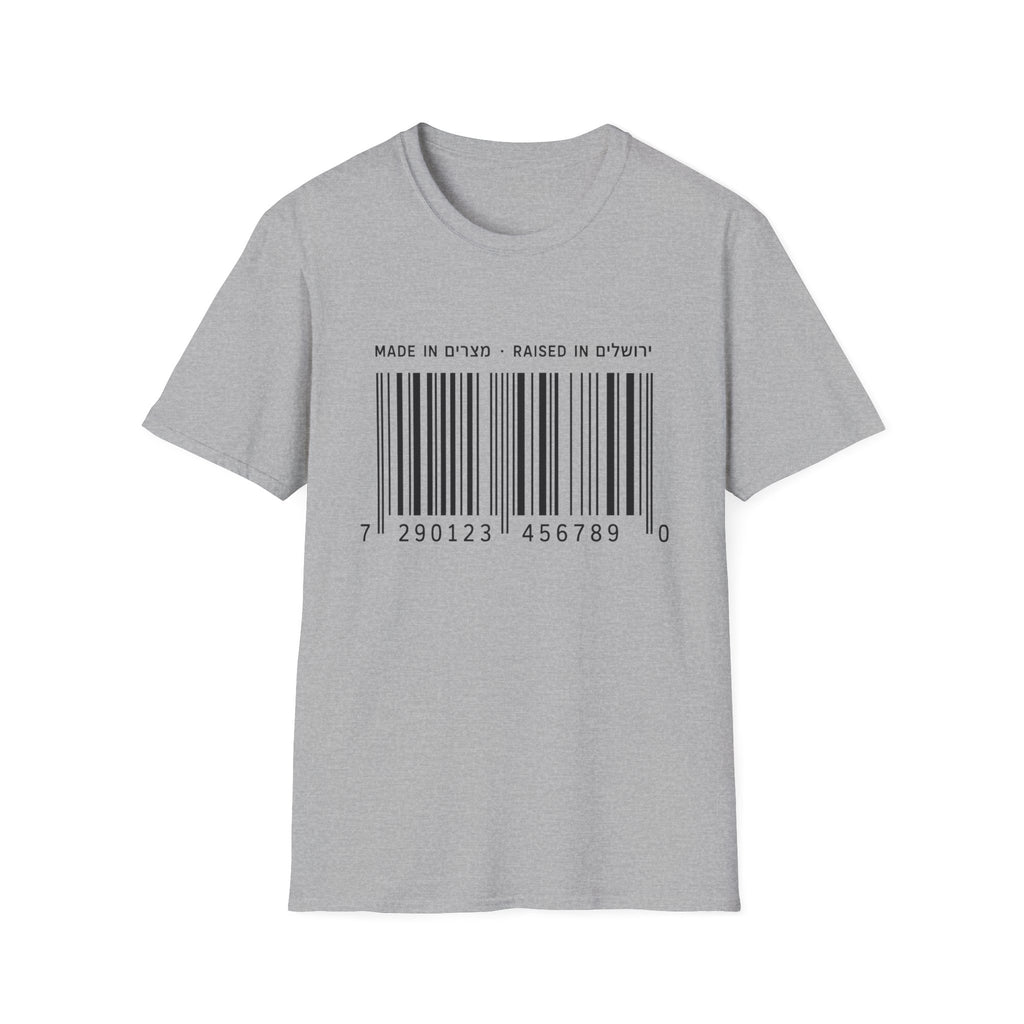 "Made In" Bar Code T-Shirt