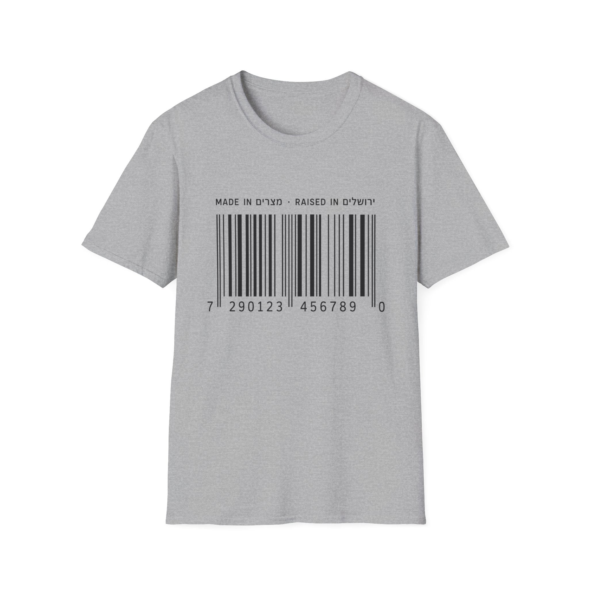 "Made In" Bar Code T-Shirt