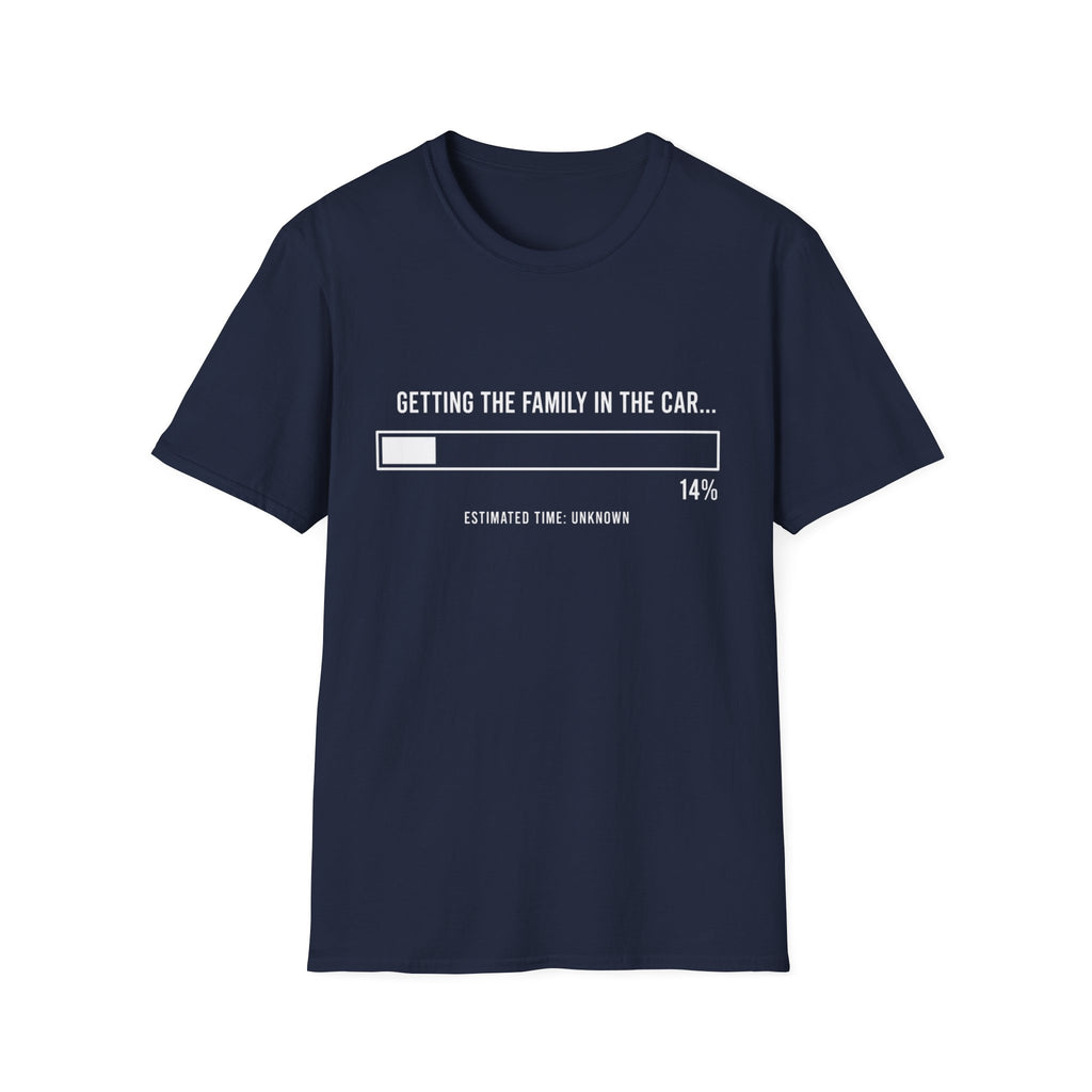 Loading Family in the Car T-Shirt