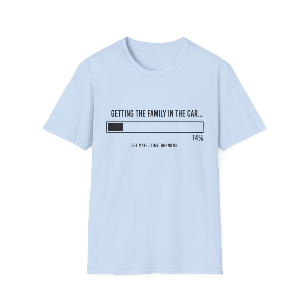 Loading Family in the Car T-Shirt