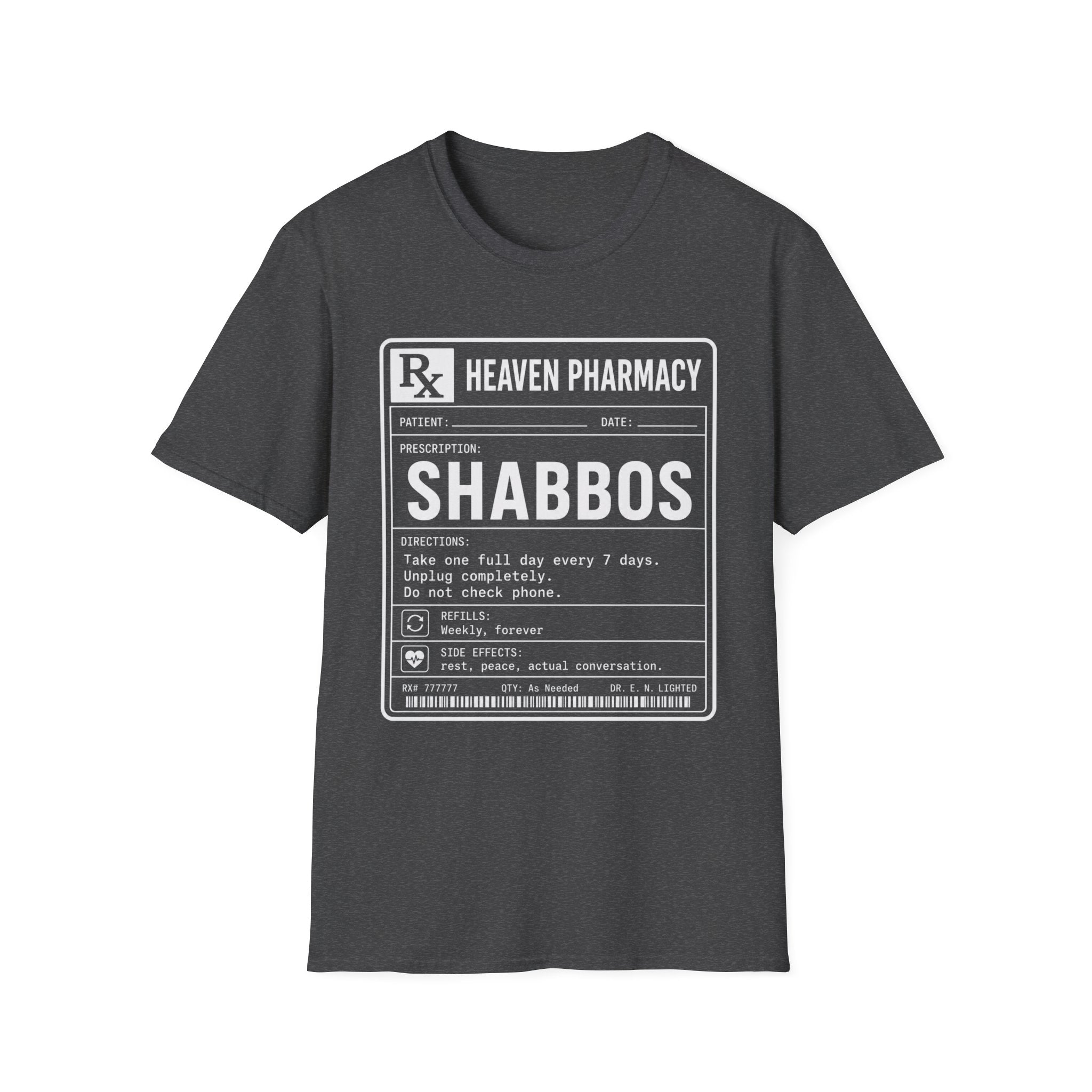 Shabbos Prescription T-Shirt