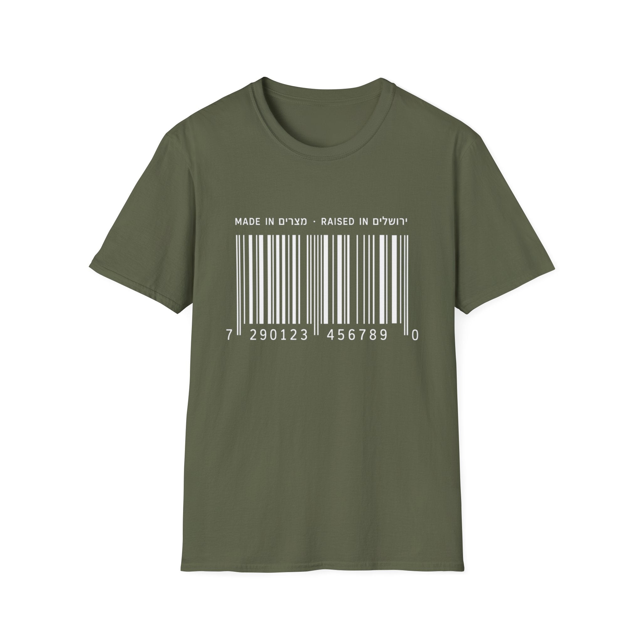 "Made In" Bar Code T-Shirt