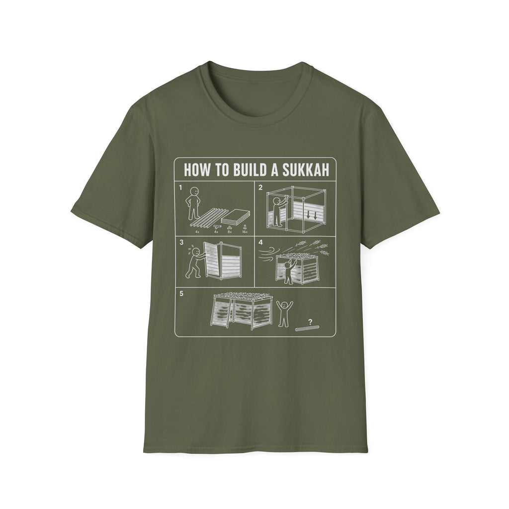 How To Build A Sukkah T-Shirt