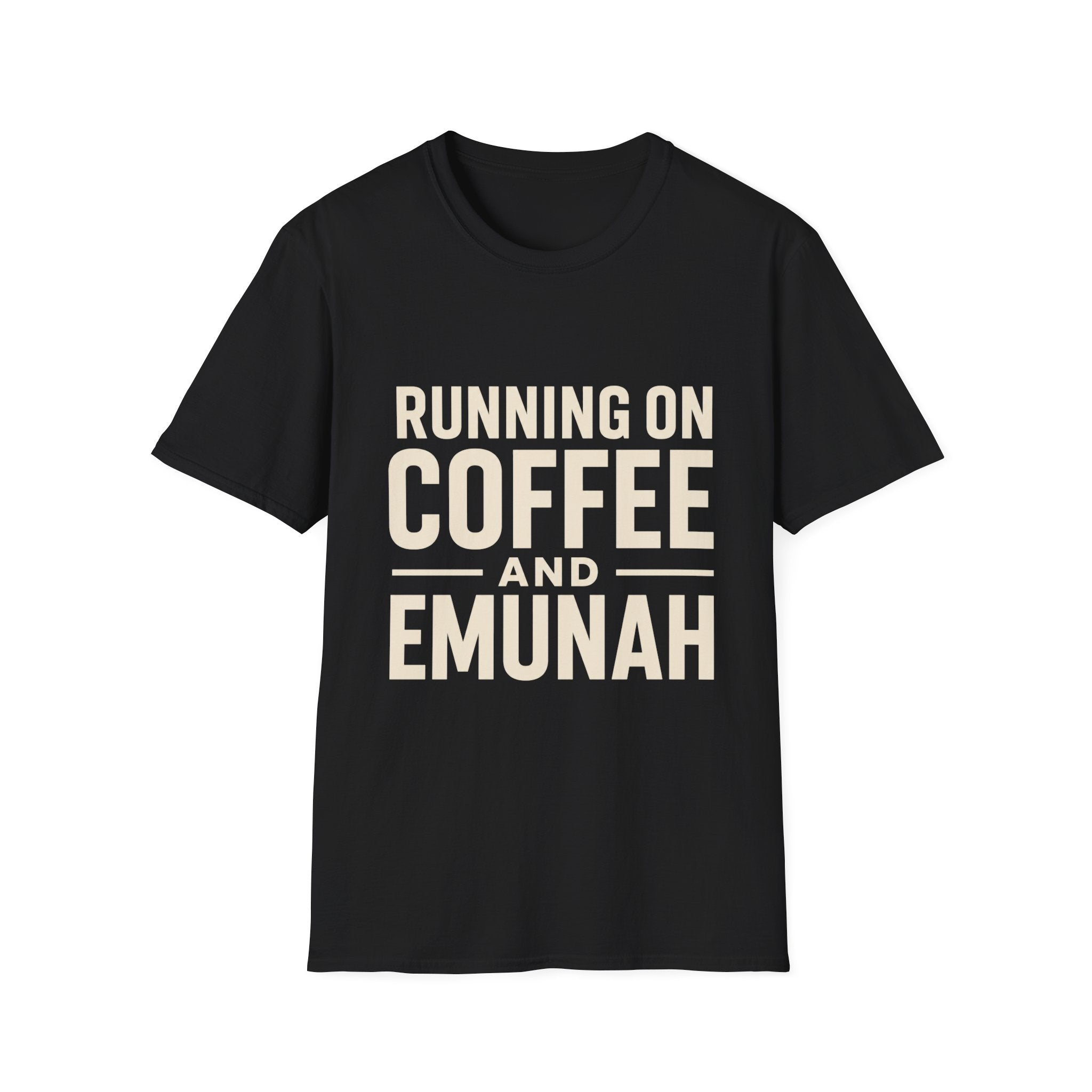 Running On Coffee And Emunah T-Shirt