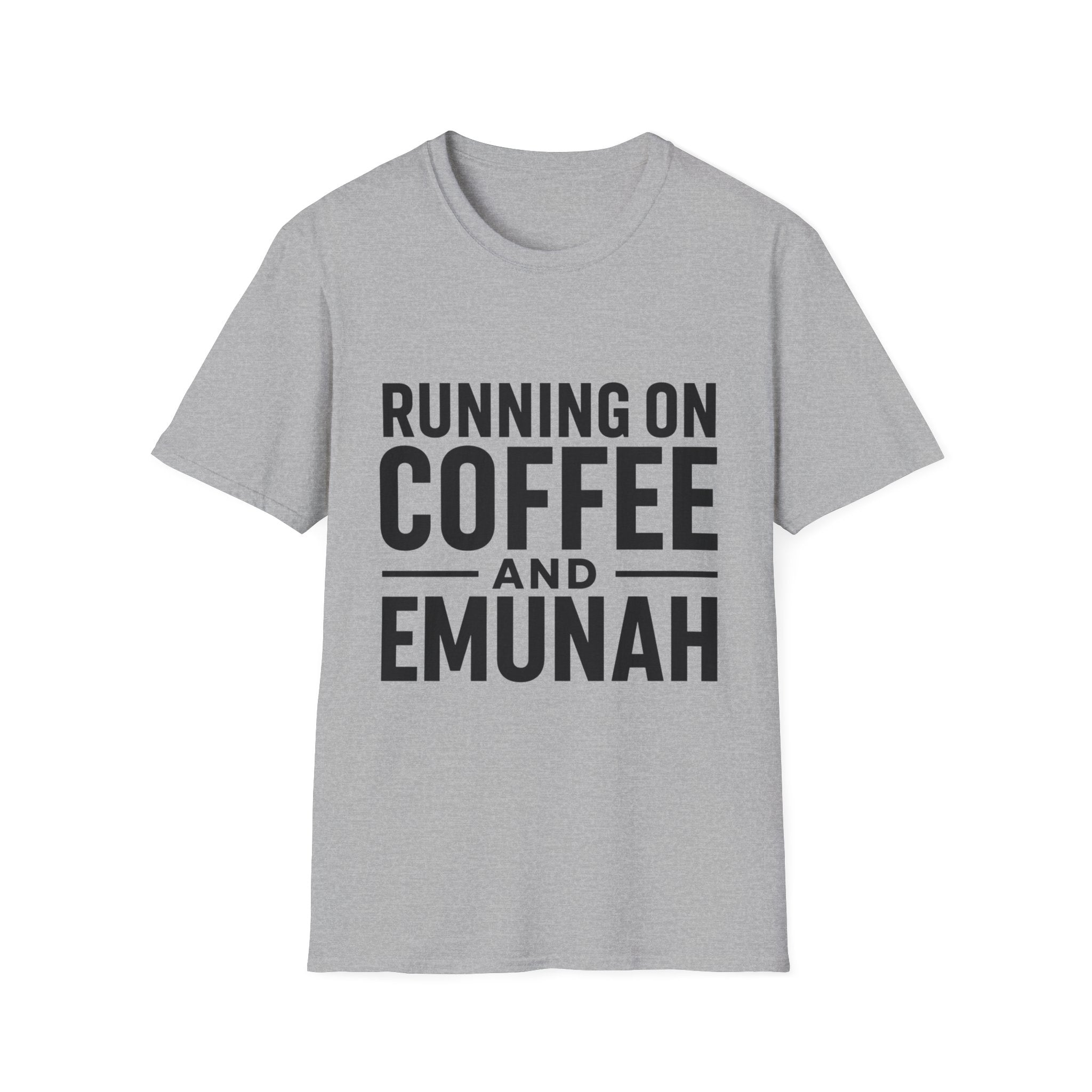 Running On Coffee And Emunah T-Shirt