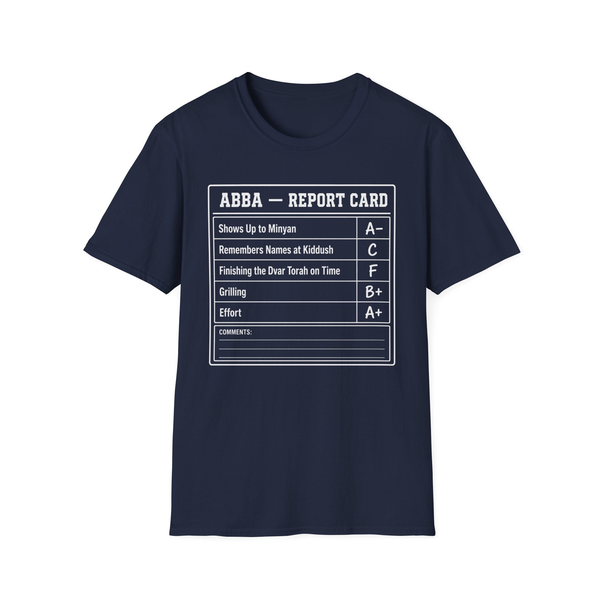 Abba Report Card T-shirt
