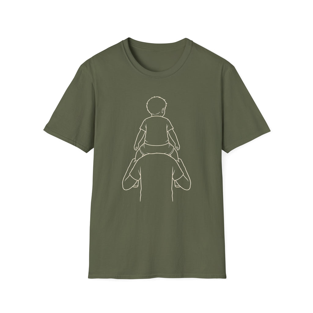 On Dad's Shoulders T-Shirt