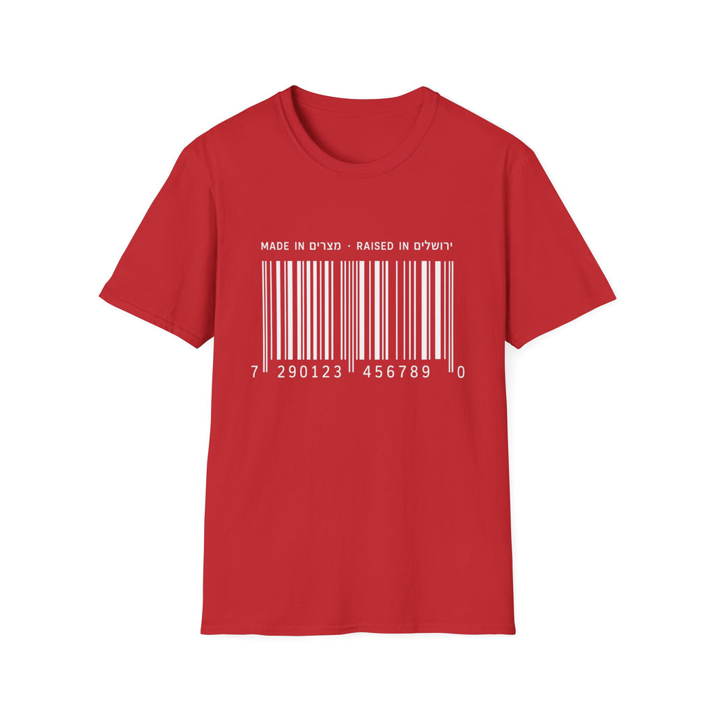 "Made In" Bar Code T-Shirt