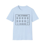 Shul Attendance Punch Card T-Shirt