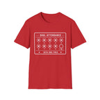 Shul Attendance Punch Card T-Shirt