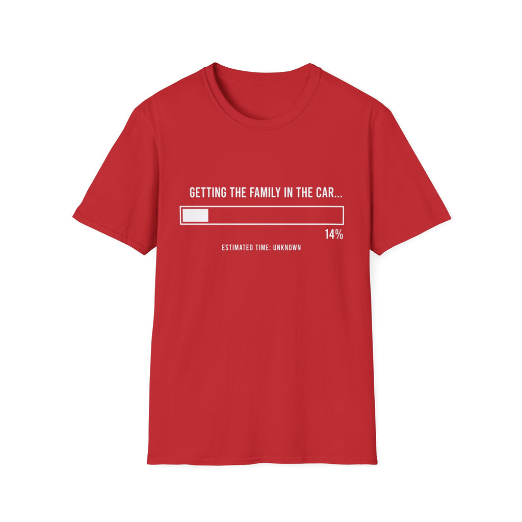 Loading Family in the Car T-Shirt