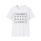 Shul Attendance Punch Card T-Shirt
