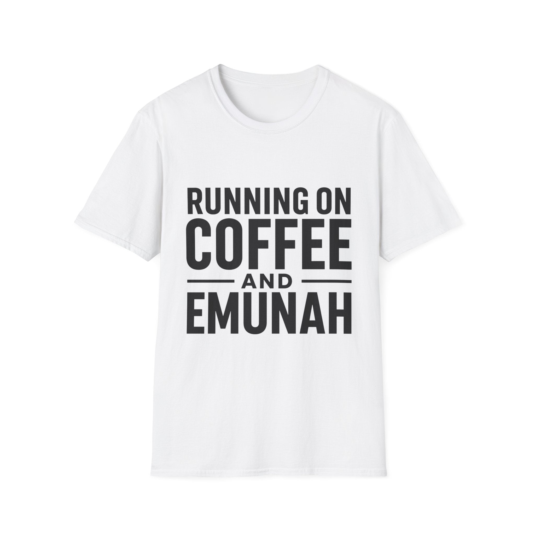 Running On Coffee And Emunah T-Shirt