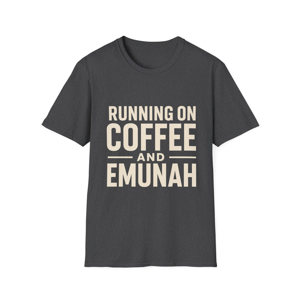 Running On Coffee And Emunah T-Shirt