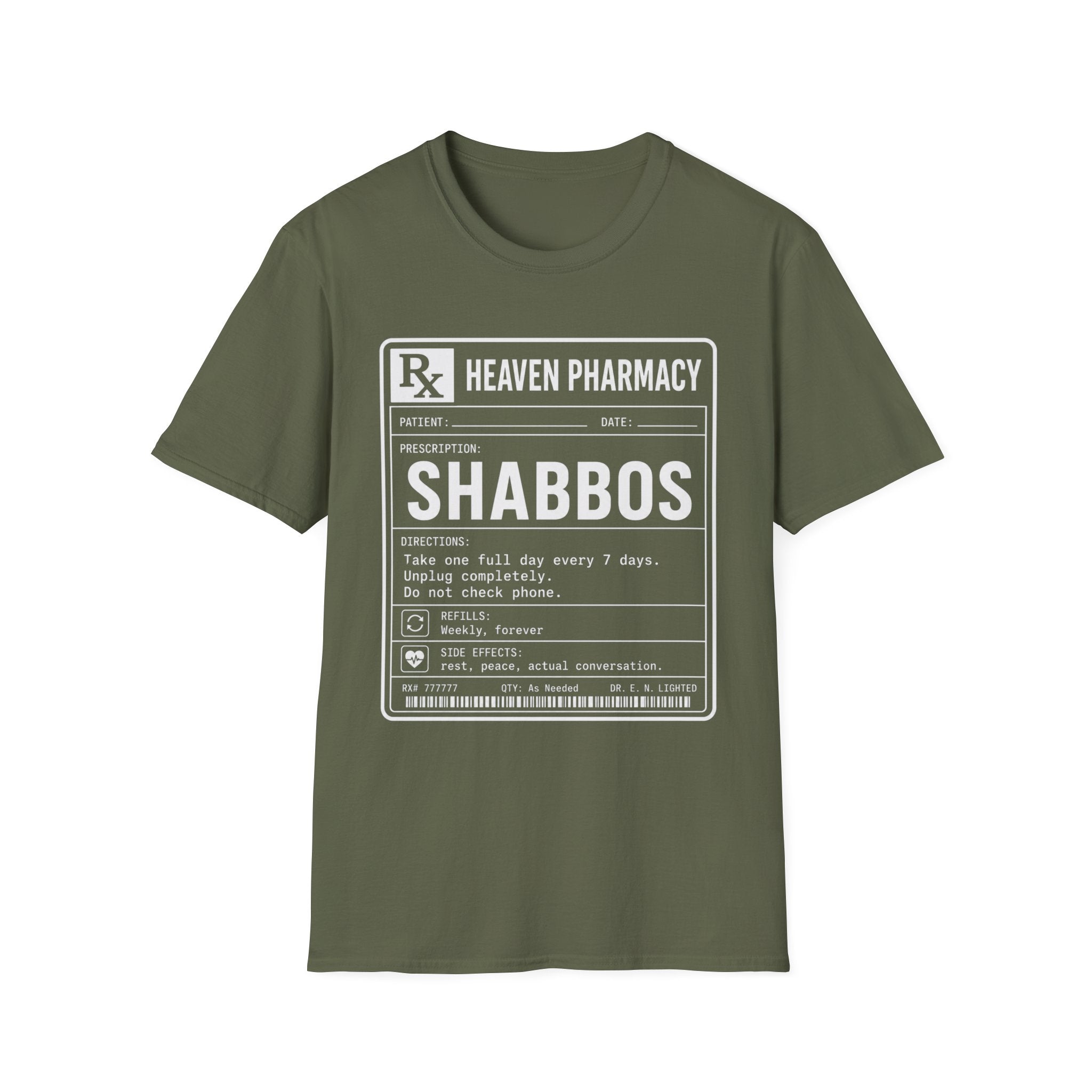 Shabbos Prescription T-Shirt