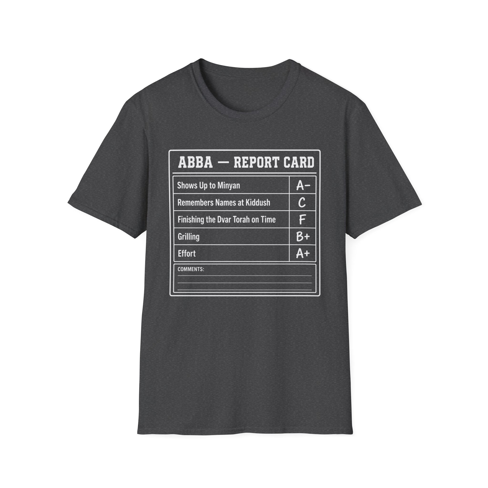 Abba Report Card T-shirt