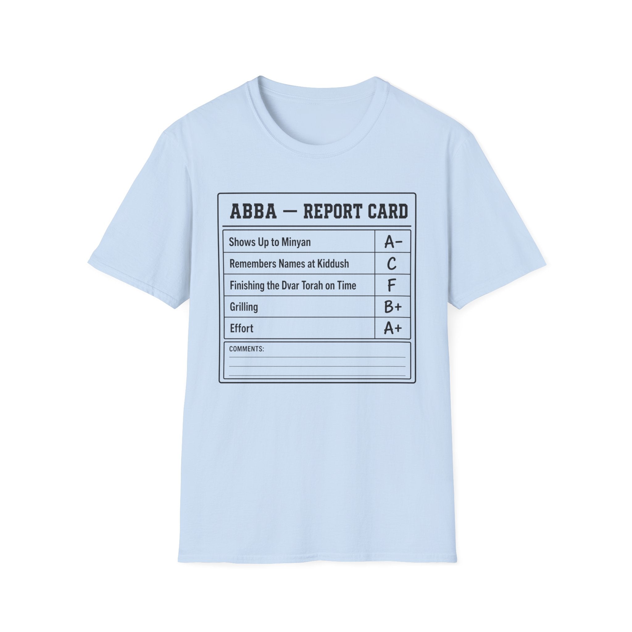 Abba Report Card T-shirt